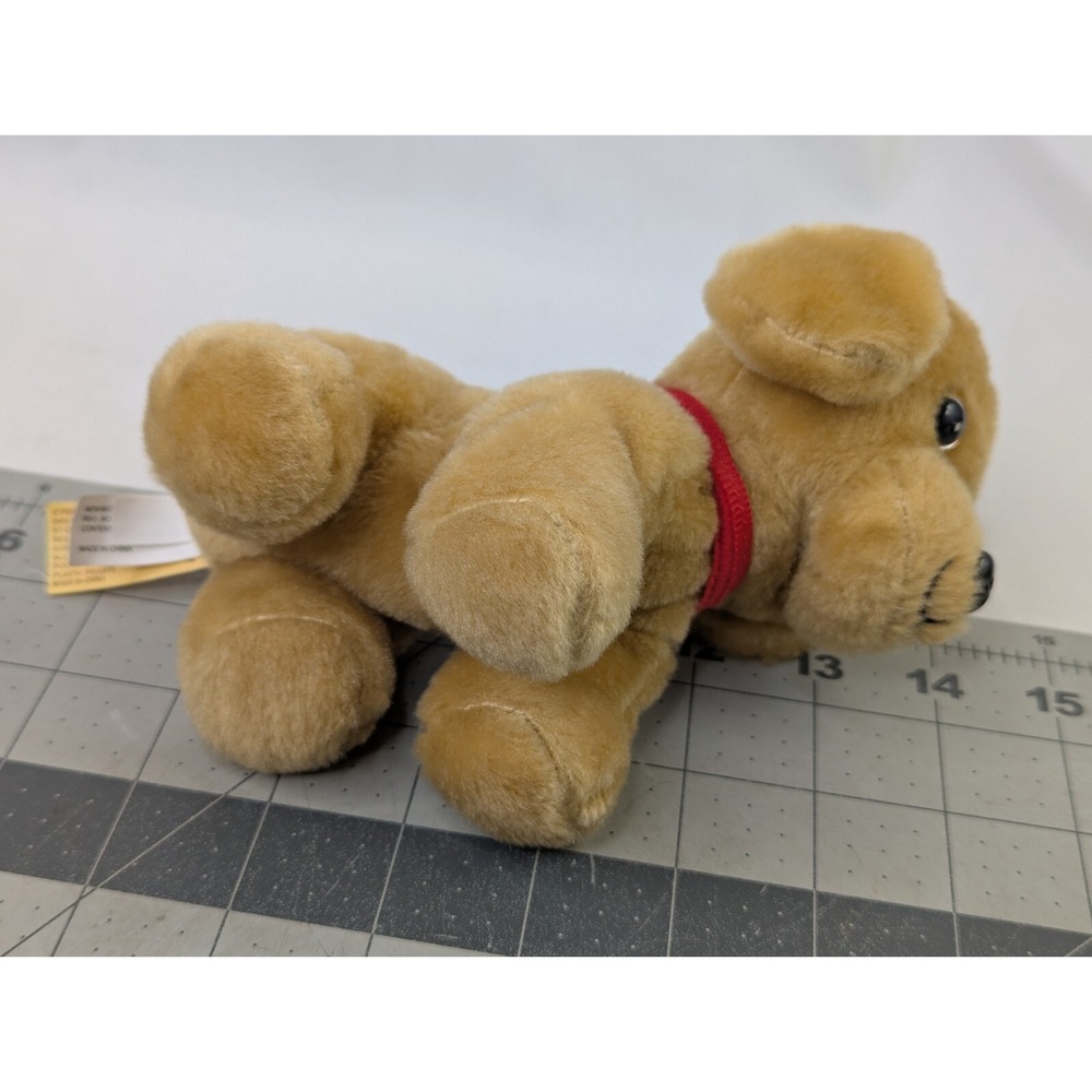 First Main Wuffles Dog Plush Puppy Brown 6 Inch 3603D Stuffed Animal Toy - Picture 8 of 9